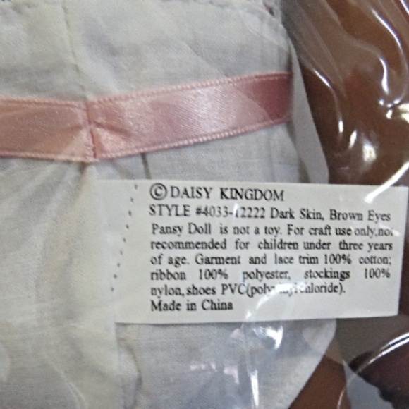 Daisy Kingdom Doll Pansy 18 Inches - Picture 4 of 5